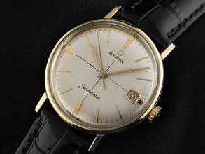 Thumbnail von Omega Seamaster Date Ref.14775 62 SC 1962 original Box sehr gut Vintage Seamaster Zentrale Sekunde Automatic