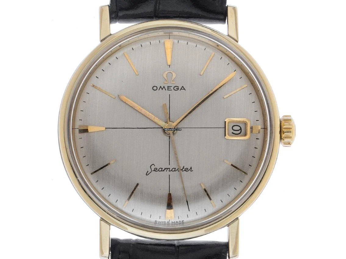 Omega Seamaster Date Ref.14775 62 SC 1962 original Box sehr gut Vintage Seamaster Zentrale Sekunde Automatic