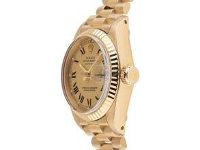 Thumbnail von Rolex Lady-Datejust Ref.6917 1980 Box&Beschreibung sehr gut Vintage Datejust Lady open 6/9