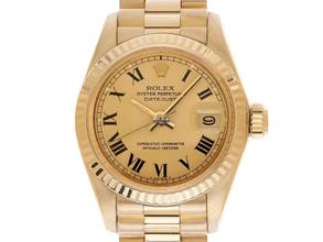 Thumbnail von Rolex Lady-Datejust Ref.6917 1980 Box&Beschreibung sehr gut Vintage Datejust Lady open 6/9