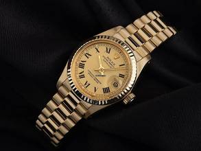 Thumbnail von Rolex Lady-Datejust Ref.6917 1980 Box&Beschreibung sehr gut Vintage Datejust Lady open 6/9