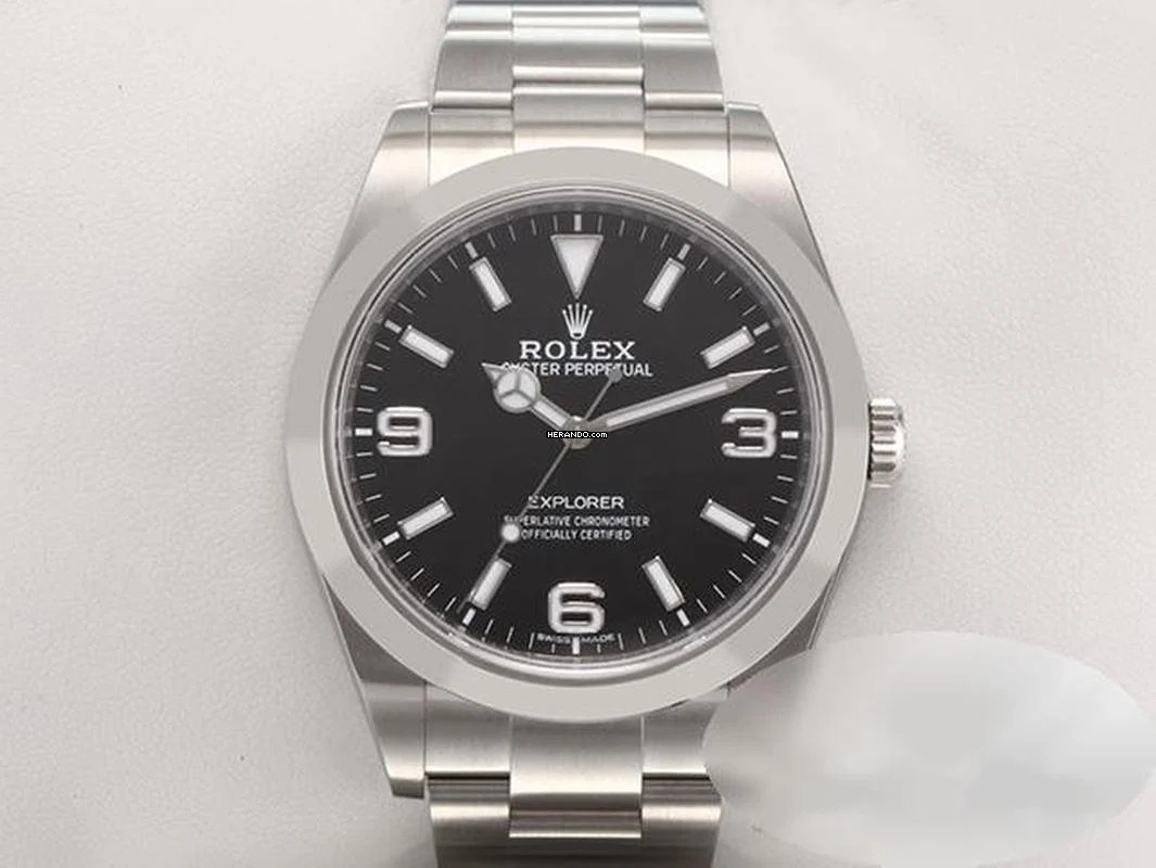 Rolex Explorer 39mm 214270 2018 Edelstahl Ungetragen Automatik Stahl