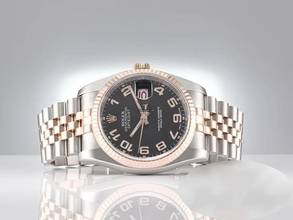 Thumbnail von Rolex Datejust 36 36mm 116231 2018 Stahl Rosegold 750 Automatik Stainless Steel 18kt Rose Gold Jubilé-band Chronometer Oyster Black Dial
