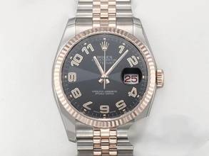Thumbnail von Rolex Datejust 36 36mm 116231 2018 Stahl Rosegold 750 Automatik Stainless Steel 18kt Rose Gold Jubilé-band Chronometer Oyster Black Dial