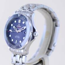 Thumbnail von Omega Seamaster Diver 300 M Co-Axial blue Dial Keramik Automatic 41 mm Top Diver B+P