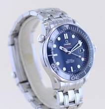 Thumbnail von Omega Seamaster Diver 300 M Co-Axial blue Dial Keramik Automatic 41 mm Top Diver B+P