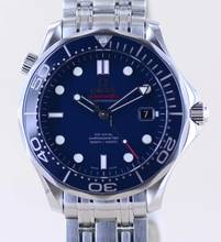 Thumbnail von Omega Seamaster Diver 300 M Co-Axial blue Dial Keramik Automatic 41 mm Top Diver B+P