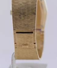 Thumbnail von IWC 18K Gelbgold Dresswatch 750 gold Jumbo Diamond Bezel Milanaise ultra rar