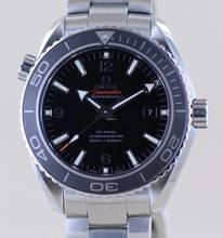 Thumbnail von Omega Seamaster Planet Ocean Black 45,5mm Big Size B+P 600M