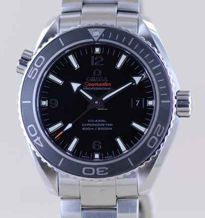  Omega Seamaster Planet Ocean Black 45,5mm Big Size B+P 600M 