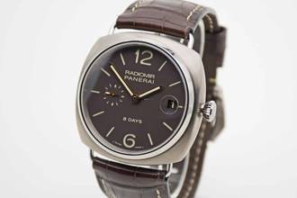 Thumbnail von Panerai Radiomir 8 Days Titanio PAM00346 ungetragenes Sammler Fullset LC100