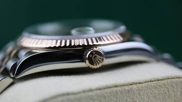 Thumbnail von Rolex Datejust 36 Steel Rosé - Rhodium Grey VIIX - like New - Fullset - 2021