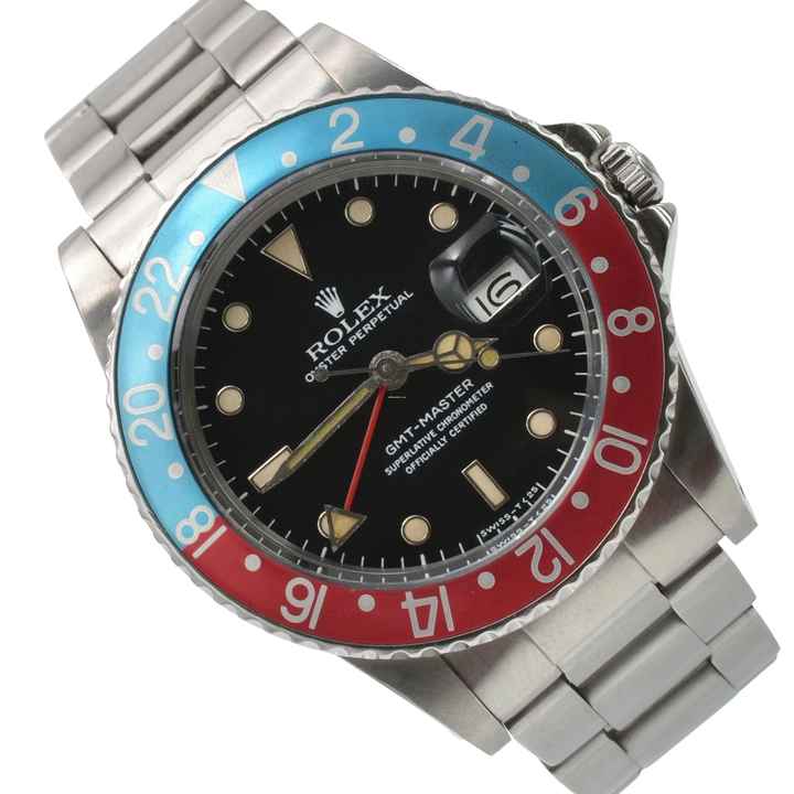  Rolex GMT-Master 16750 Spider Tritium dial 1983 