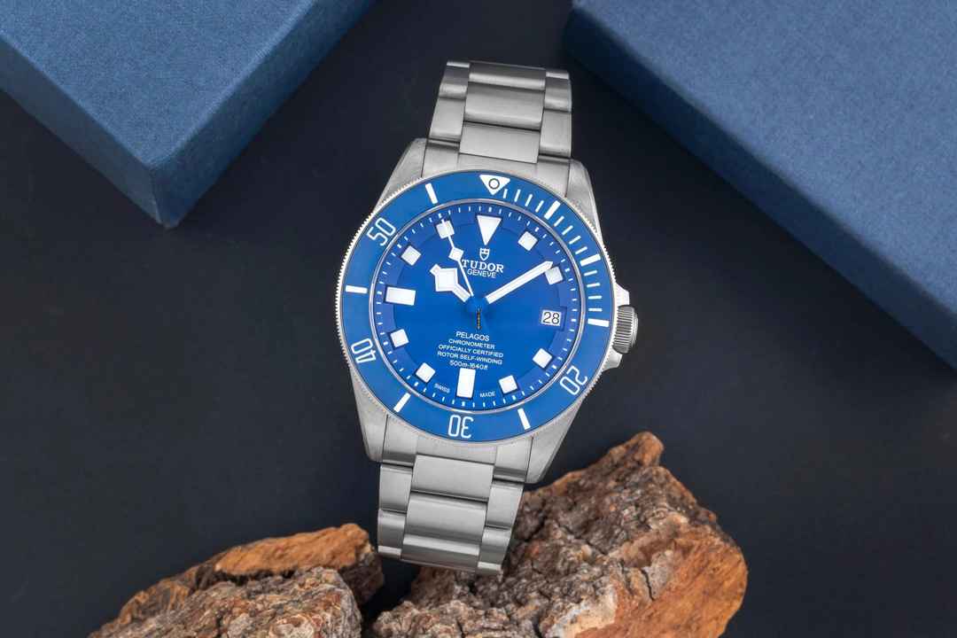  Tudor Pelagos Titan Automatik Herrenuhr Ref. M25600TB-0001 Papiere 2022 