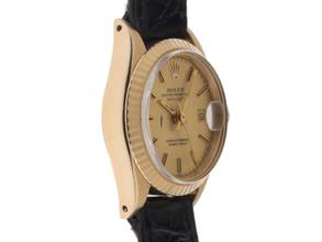 Thumbnail von Rolex Lady-Datejust Ref.6917 1972 Box&Beschreibung sehr gut Vintage Datejust Lady open 6/9 18kt Gelbgold