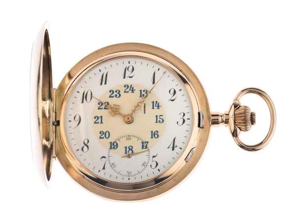  Monopol Taschenuhr 14kt Roségold sehr gut Vintage Taschenuhr 14kt Roségold 105g 