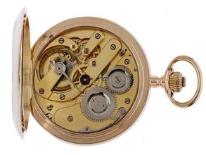 Thumbnail von Monopol Taschenuhr 14kt Roségold sehr gut Vintage Taschenuhr 14kt Roségold 105g