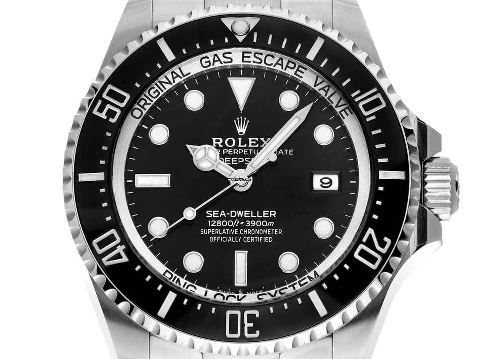  Rolex Sea-Dweller Deepsea Ref.136660 2024 Full Set Ungetragen Sea-Dweller Deepsea 