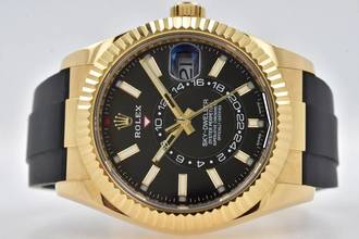 Thumbnail von Rolex Sky-Dweller 326238 18k Yellow Gold Black Dial Full Set
