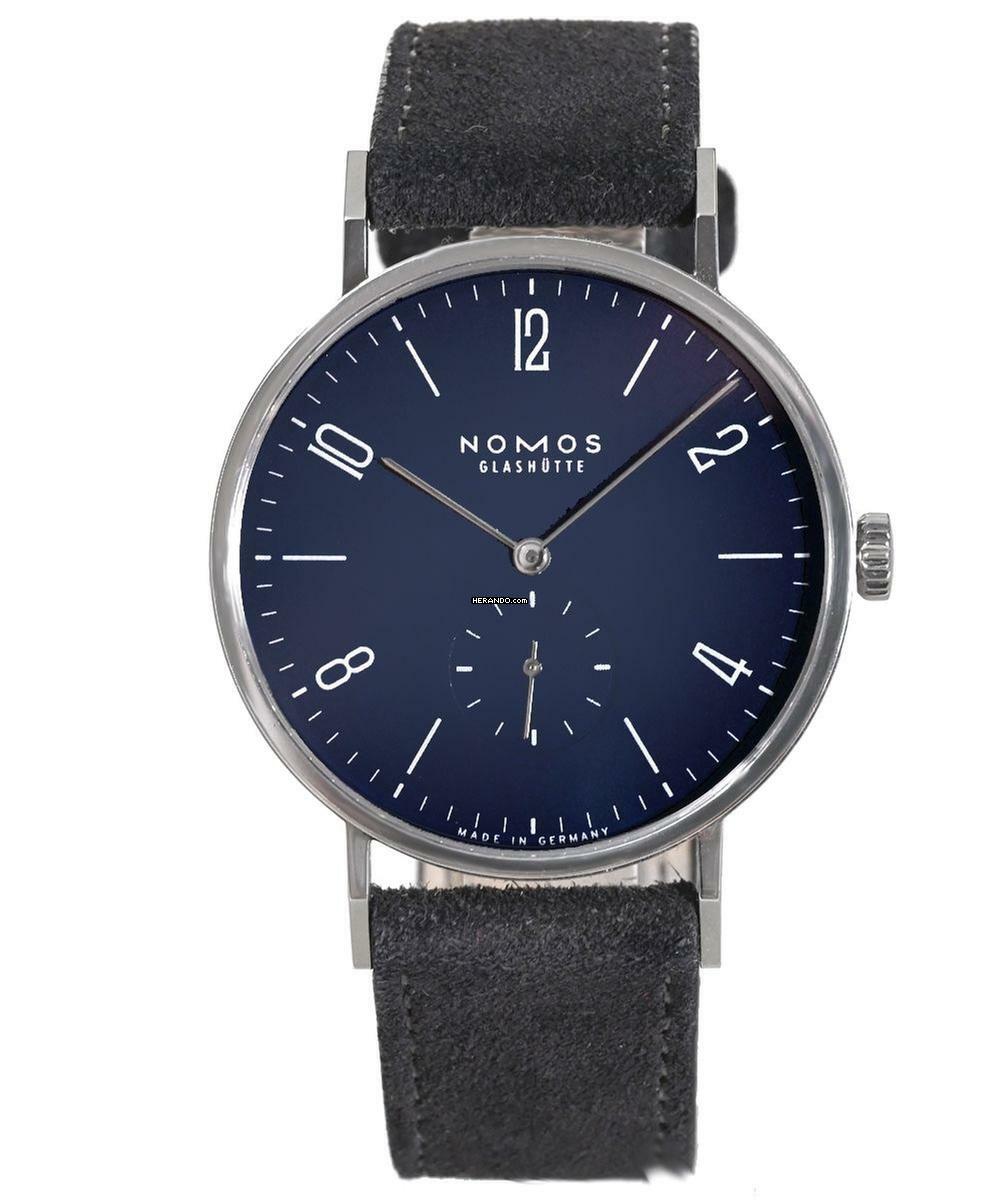  NOMOS Tangente 38 Nachtblau Ref. 166 
