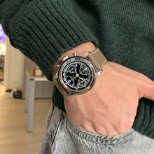 Thumbnail von Longines Heritage 1942 chronograph L2.768.4 automatic black dial 2014