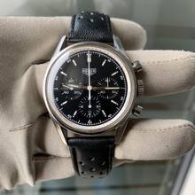 Thumbnail von Heuer CS3111 chronograph black dial 2000 Carrera