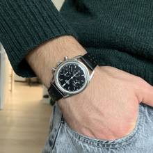 Thumbnail von Heuer CS3111 chronograph black dial 2000 Carrera