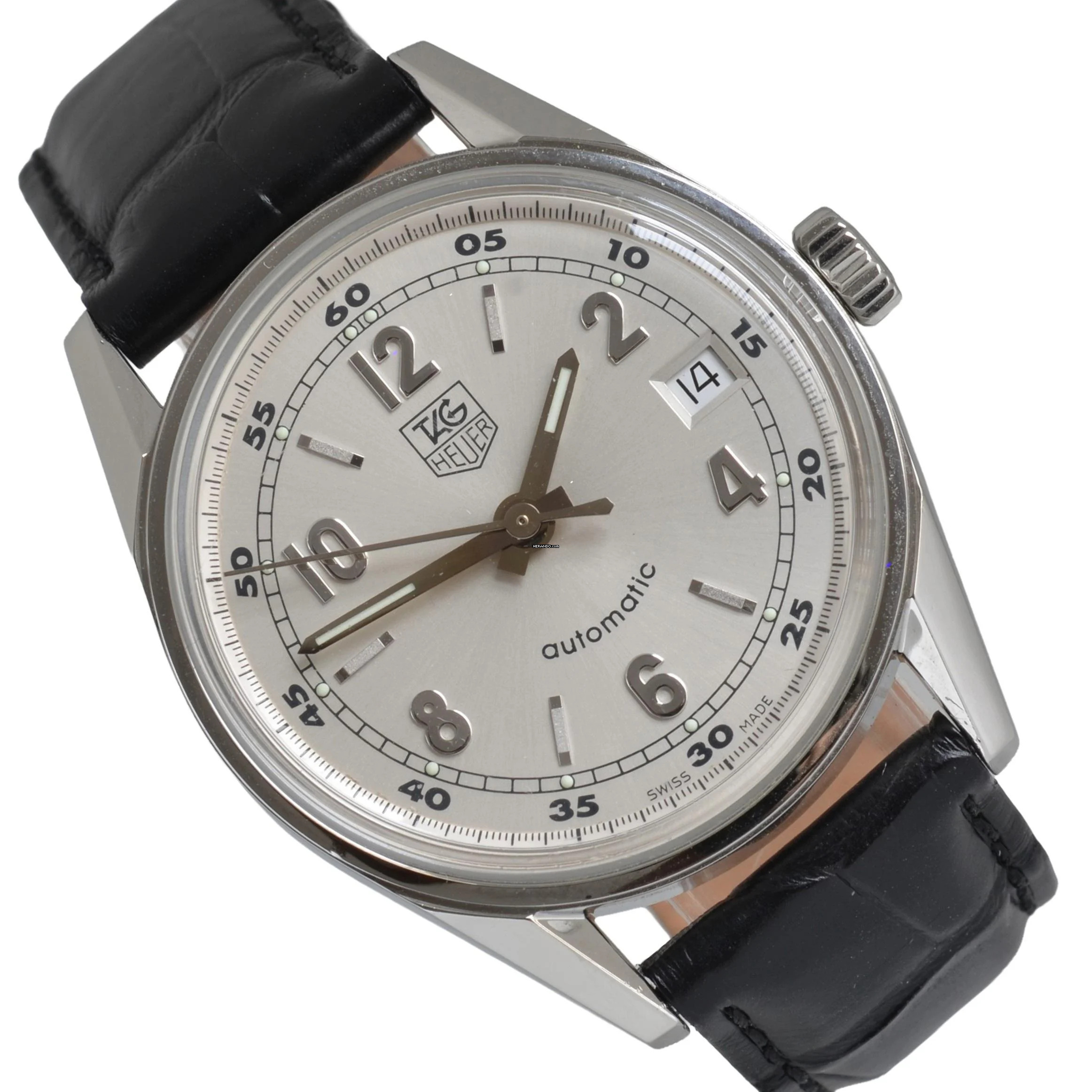  TAG Heuer Carrera Date WV2112 Silver dial Automatic 2003 Full Set 