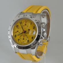 Thumbnail von Tudor Prince Date chronograph 79280P yellow taxi dial