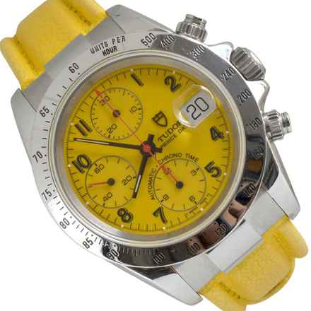  Tudor Prince Date chronograph 79280P yellow taxi dial 