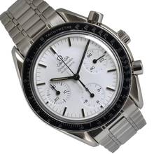 Thumbnail von Omega Speedmaster Reduced chronograph Polar dial Automatic 1989