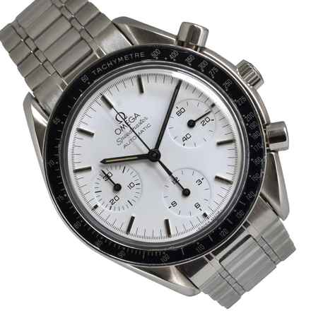  Omega Speedmaster Reduced chronograph Polar dial Automatic 1989 