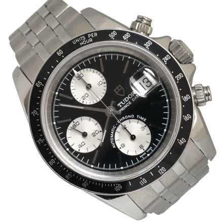 Tudor Prince Date chronograph 79260 black dial 2003 
