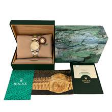 Thumbnail von Rolex Oyster Perpetual Date 15223 champagne dial Full Set TOP Condition