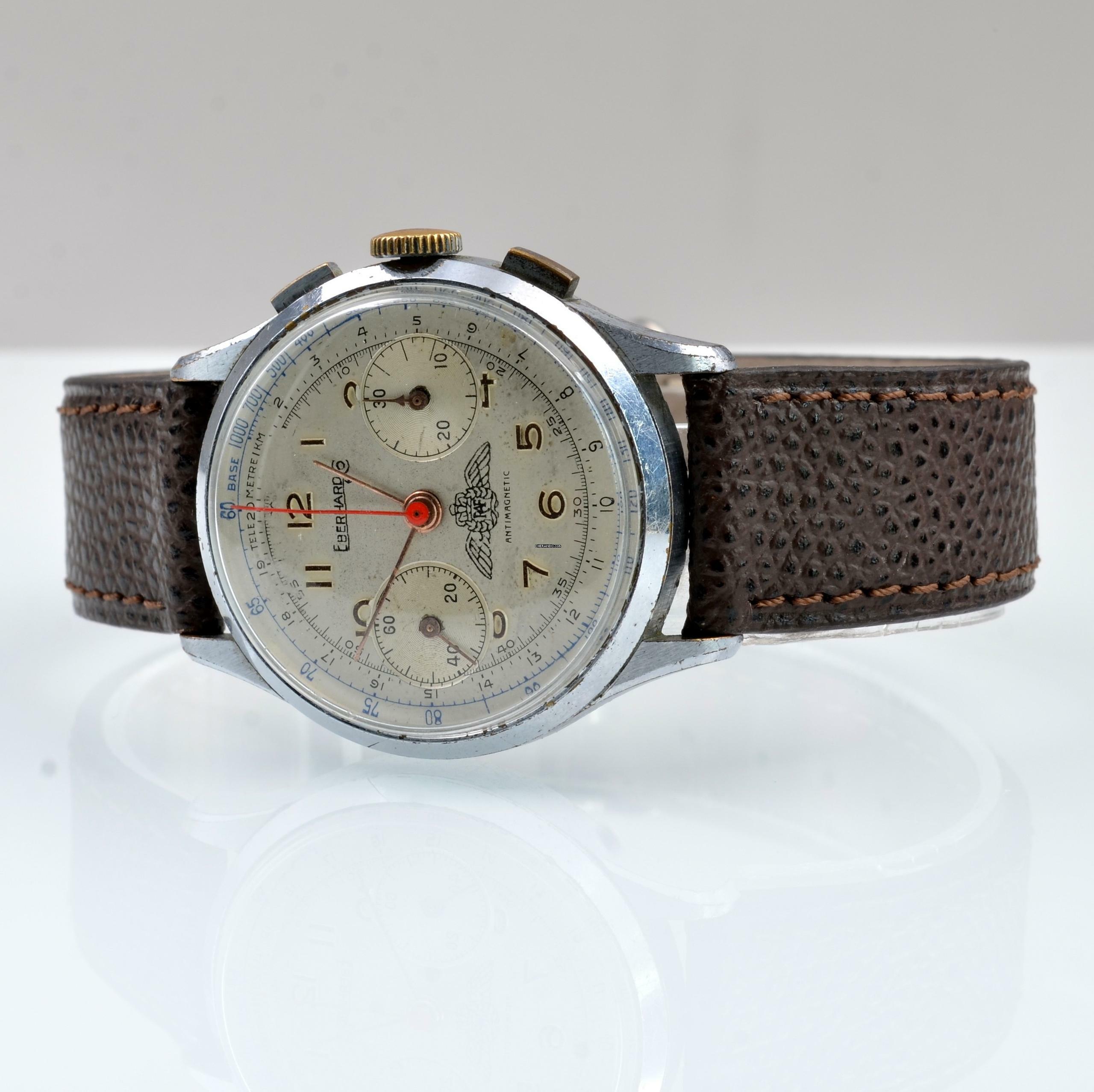 Thumbnail von Eberhard & Co. Chronograph WW2 Royal Air Force “83 Expeditionary Air Group” 1945