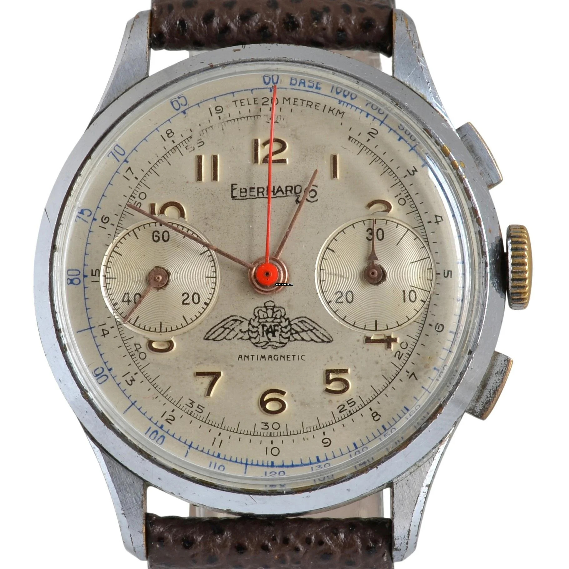 Thumbnail von Eberhard & Co. Chronograph WW2 Royal Air Force “83 Expeditionary Air Group” 1945