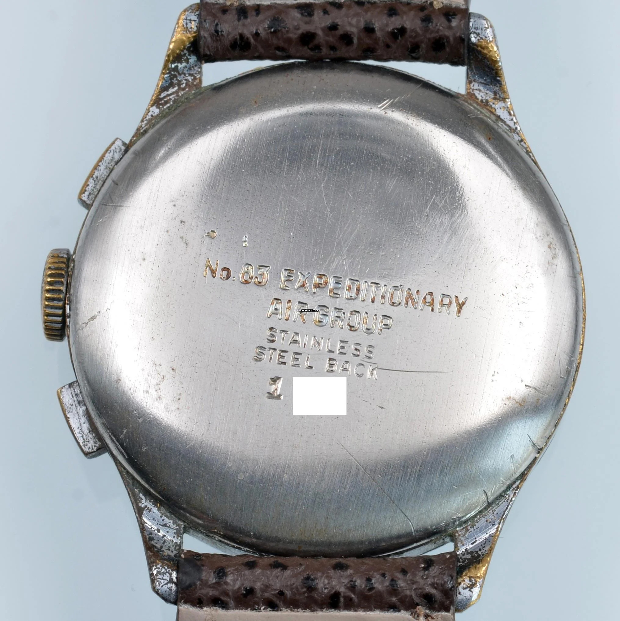 Thumbnail von Eberhard & Co. Chronograph WW2 Royal Air Force “83 Expeditionary Air Group” 1945