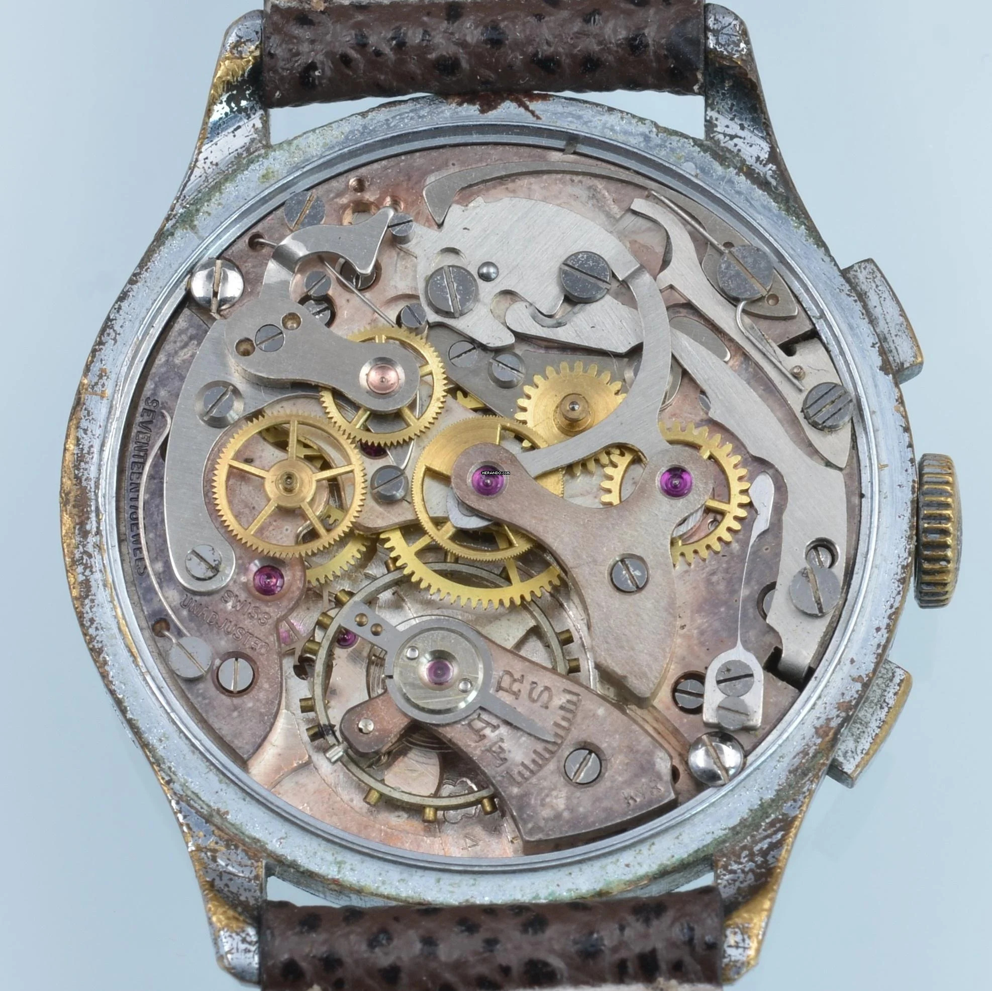 Thumbnail von Eberhard & Co. Chronograph WW2 Royal Air Force “83 Expeditionary Air Group” 1945