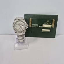 Thumbnail von Rolex Yacht-Master 40 40mm Platina & Aço Automático Completo