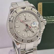 Thumbnail von Rolex Yacht-Master 40 40mm Platina & Aço Automático Completo