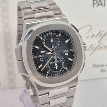 Thumbnail von Patek Philippe Nautilus Travel Time Flyback Chronograph Blue Dial 40.5mm Completo