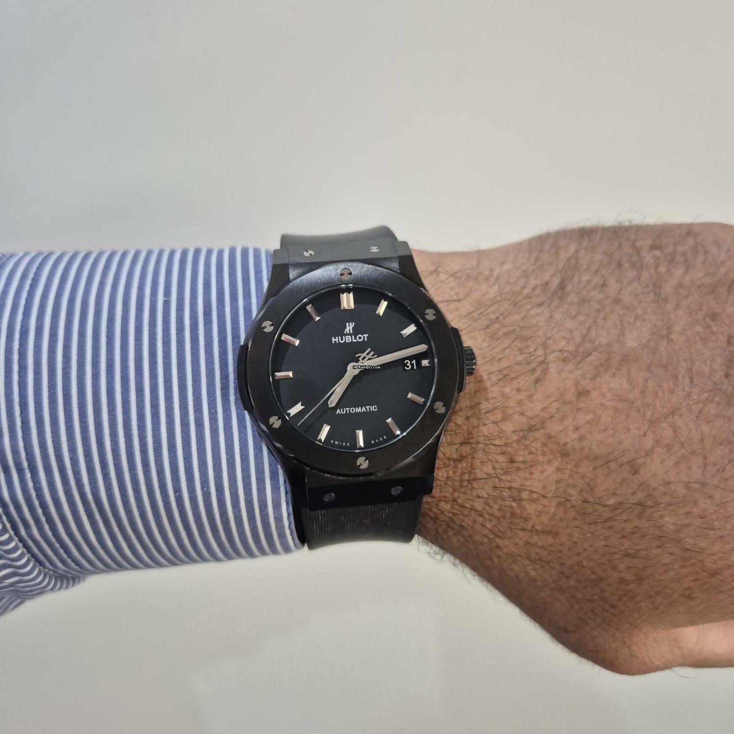 Thumbnail von Hublot Classic Fusion Black Magic Cerâmica 45mm Automático Completo