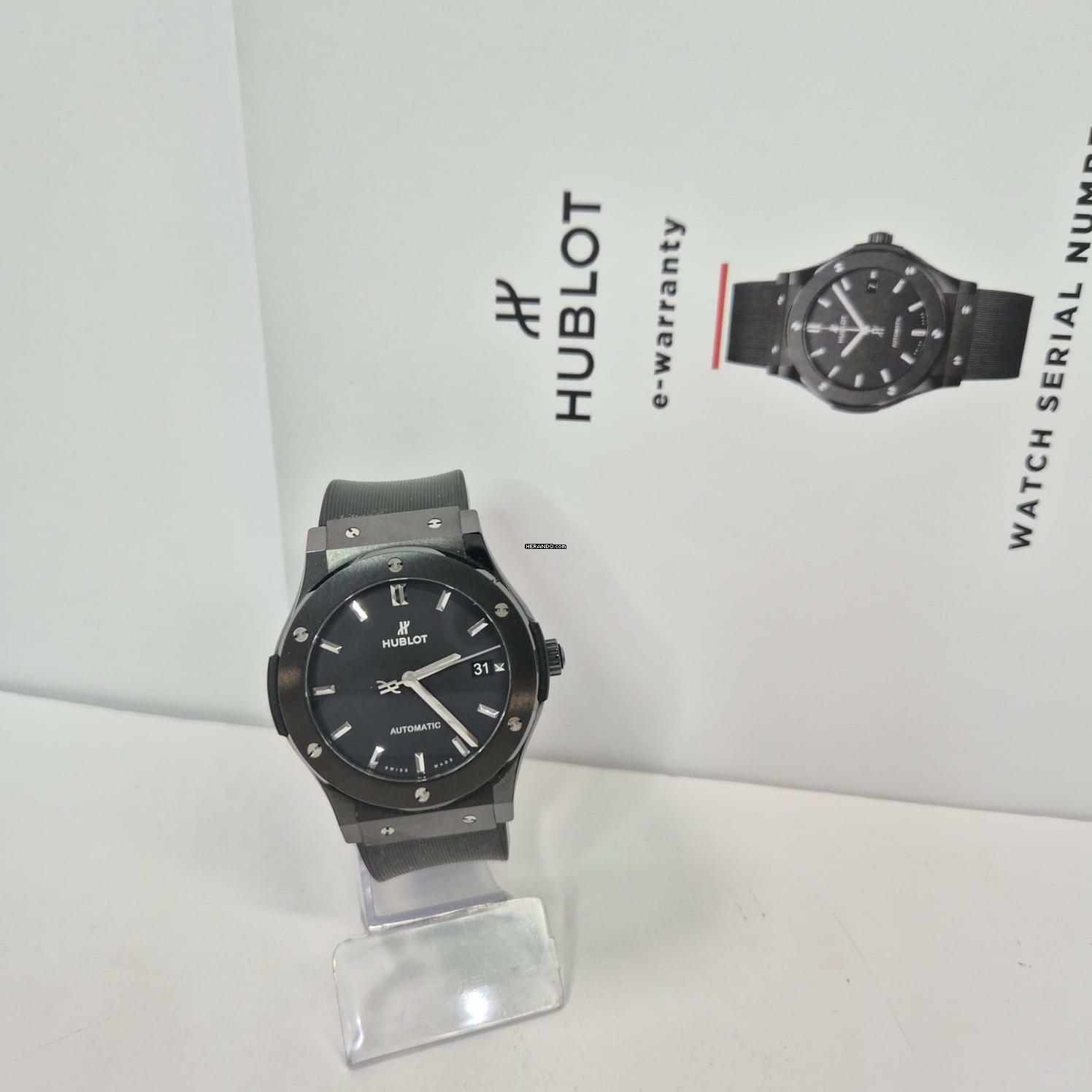 Thumbnail von Hublot Classic Fusion Black Magic Cerâmica 45mm Automático Completo