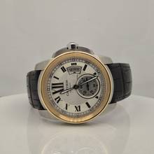 Thumbnail von Cartier Calibre de Cartier Ouro Rosé & Aço 42mm Automático Completo