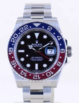  Rolex GMT-Master II 126710BLRO Pepsi Oyster Keramik B+P 