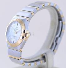 Thumbnail von Omega Constellation Quartz Lady Stahl Gold Silver Index Dial 27mm Klassiker B+P