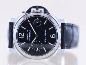 Thumbnail von Officine Paneral Luminor Marina OP6560 Steel small second Automatic Pam00048 rar 40mm B+P