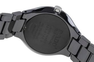 Thumbnail von Rado True Thinline Black Dial Black CeramicDamenuhr Ref. 01.420.0742.3.071 B&P