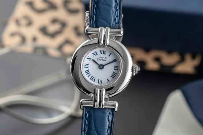 Cartier Vendome Colisée must de Cartier Lady Vermeil 925 Damenuhr Ref. W1001665 690002 