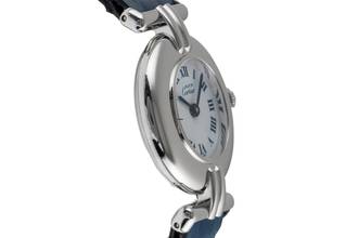 Thumbnail von Cartier Vendome Colisée must de Cartier Lady Vermeil 925 Damenuhr Ref. W1001665 690002